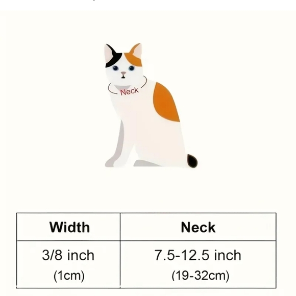 Butterfly Cat Collar With Bell - Picture 2 of 2